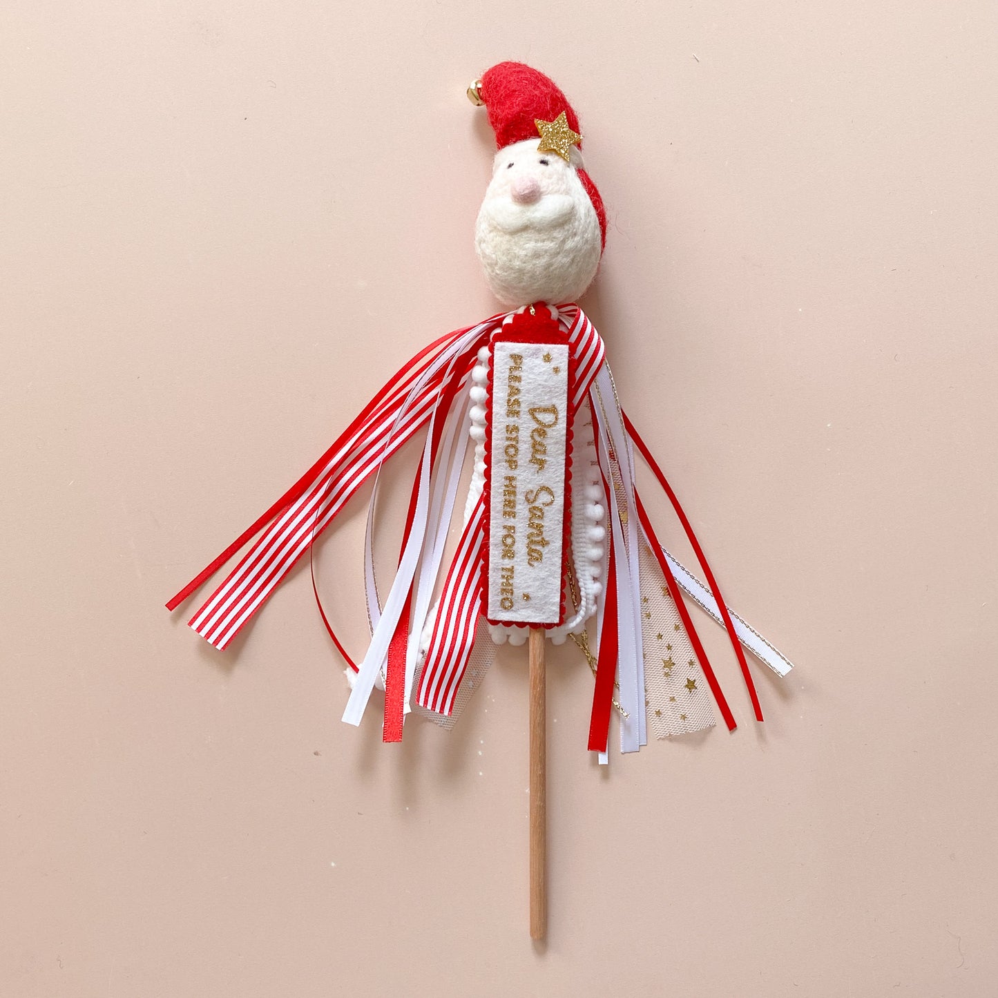 Personalised Christmas Wand - Santa