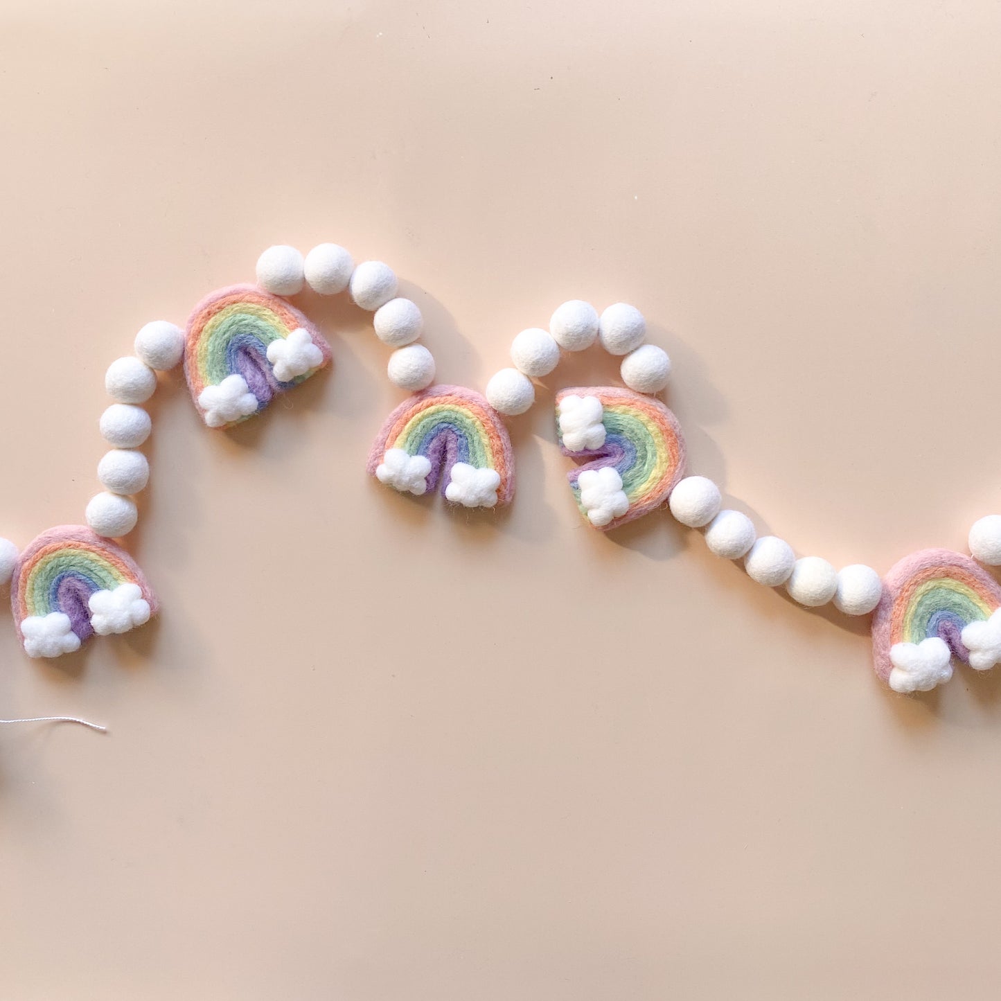 Simple Rainbow Garland