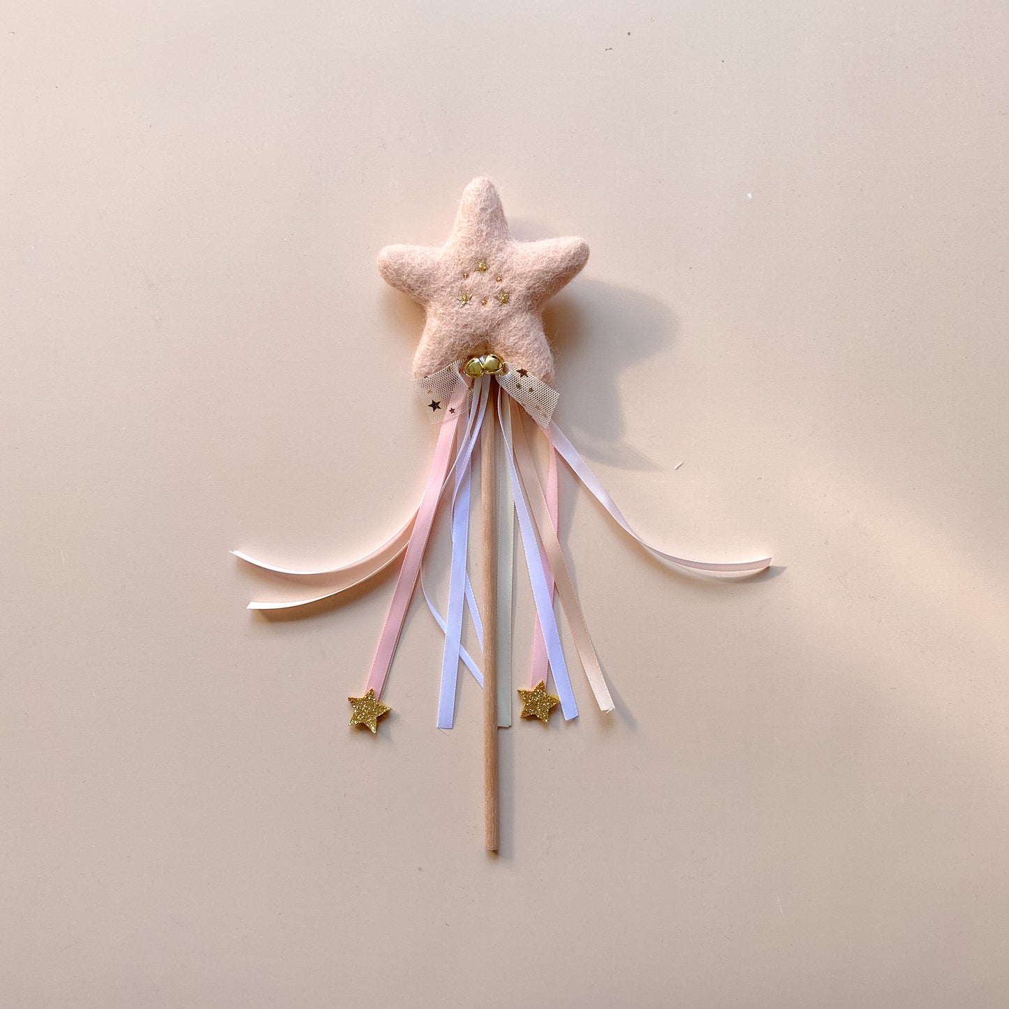 Personalised Star Wand - Ballet Pink Star