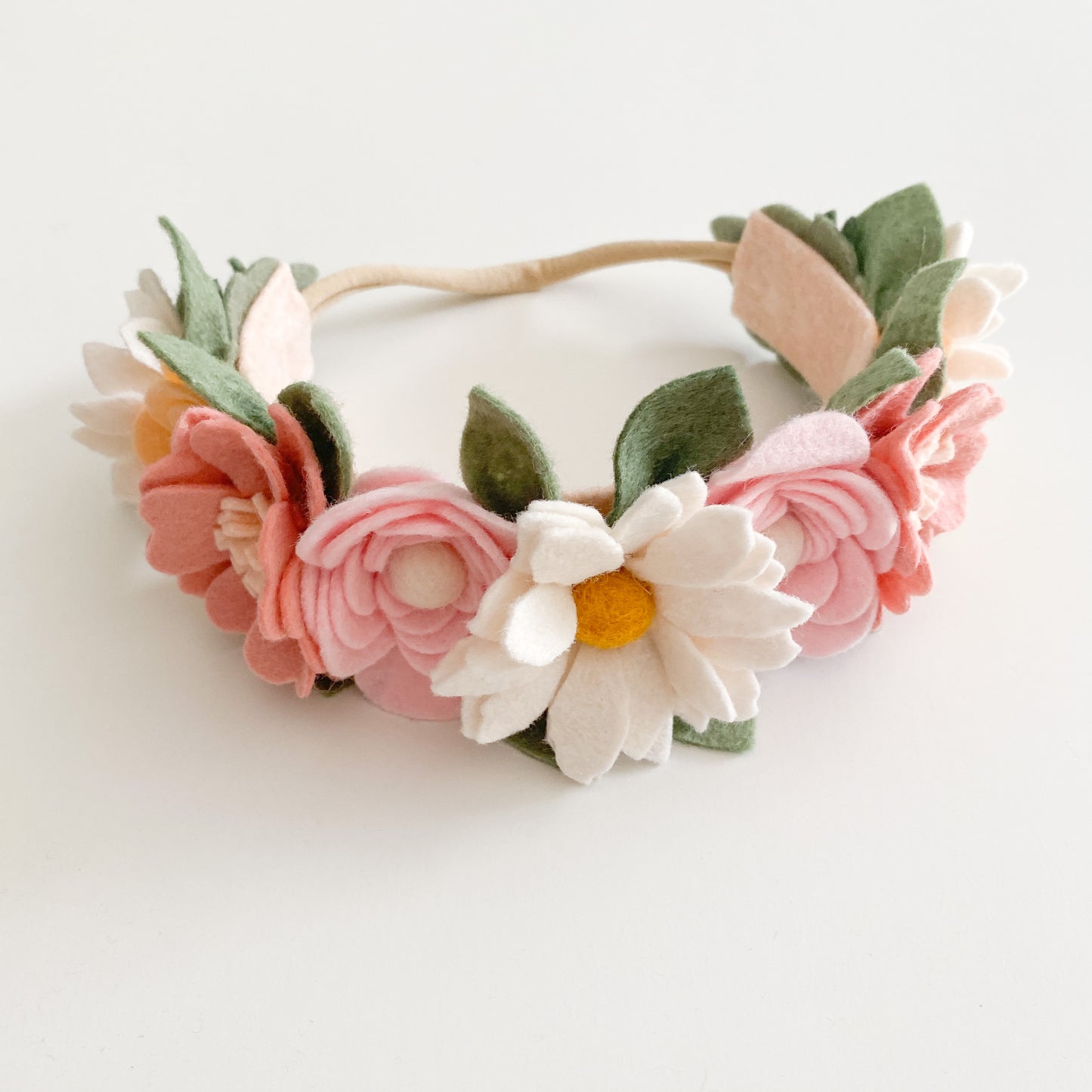 Spring Daisy Flower Crown